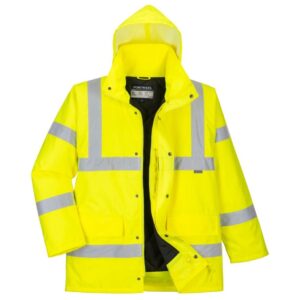 Portwest Hi-Vis Breathable Winter Traffic Jacket - XXXL