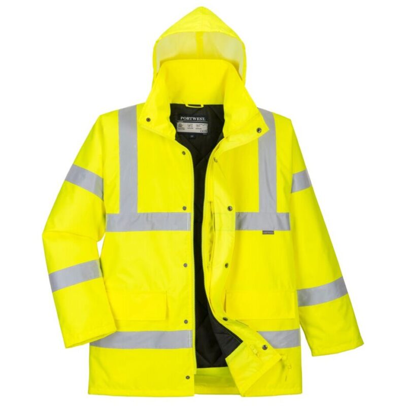 Portwest Hi-Vis Breathable Winter Traffic Jacket - XXXL