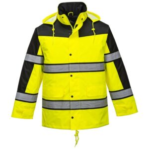 Portwest Hi-Vis Contrast Winter Classic Jacket - XXXL