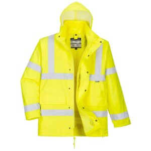 Portwest Hi-Vis 4-in-1 Traffic Jacket - Yellow