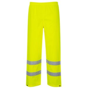 Portwest Hi-Vis Rain Traffic Trousers - Yellow