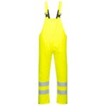 Portwest Sealtex Ultra Hi-Vis Rain Bib and Brace