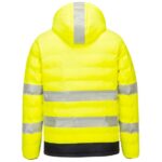 Portwest Hi-Vis Ultrasonic Heated Tunnel Jacket