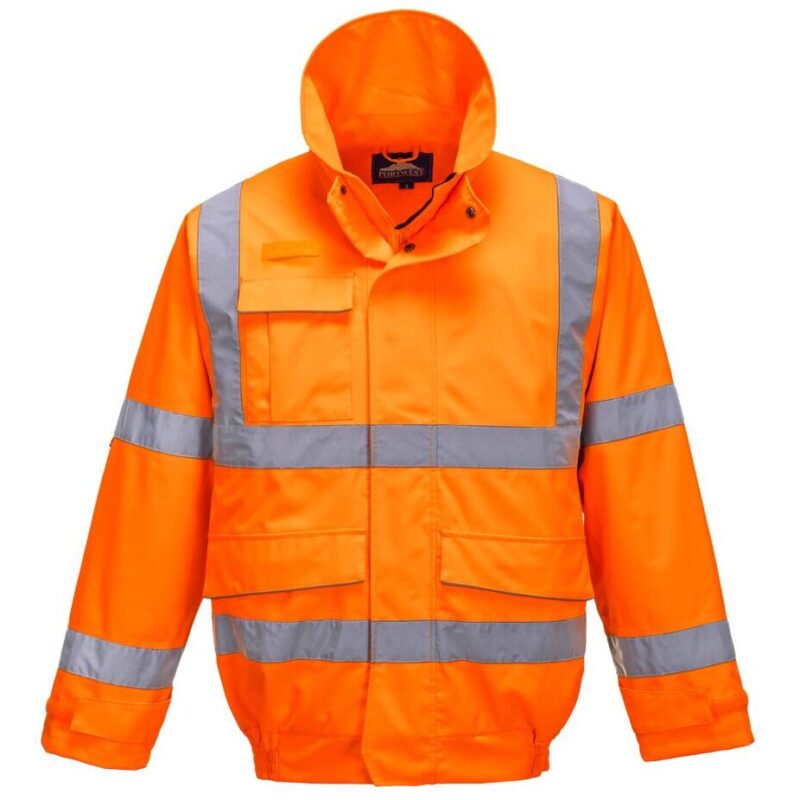 Portwest Hi-Vis Extreme Rain Bomber Jacket - XXXL