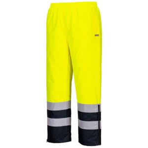 Portwest Hi-Vis Winter Trousers - Yellow/Navy