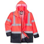 Portwest Hi-Vis 5-in-1 Contrast Executive Jacket