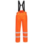 Portwest Bizflame Rain Unlined Hi-Vis Antistatic FR Trousers