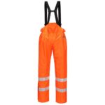 Portwest Bizflame Rain Unlined Hi-Vis Antistatic FR Trousers