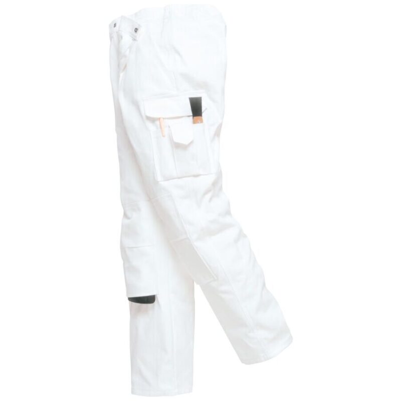 Portwest Painters Trousers - White Tall