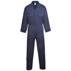 Portwest Euro Work Cotton Coverall - Navy