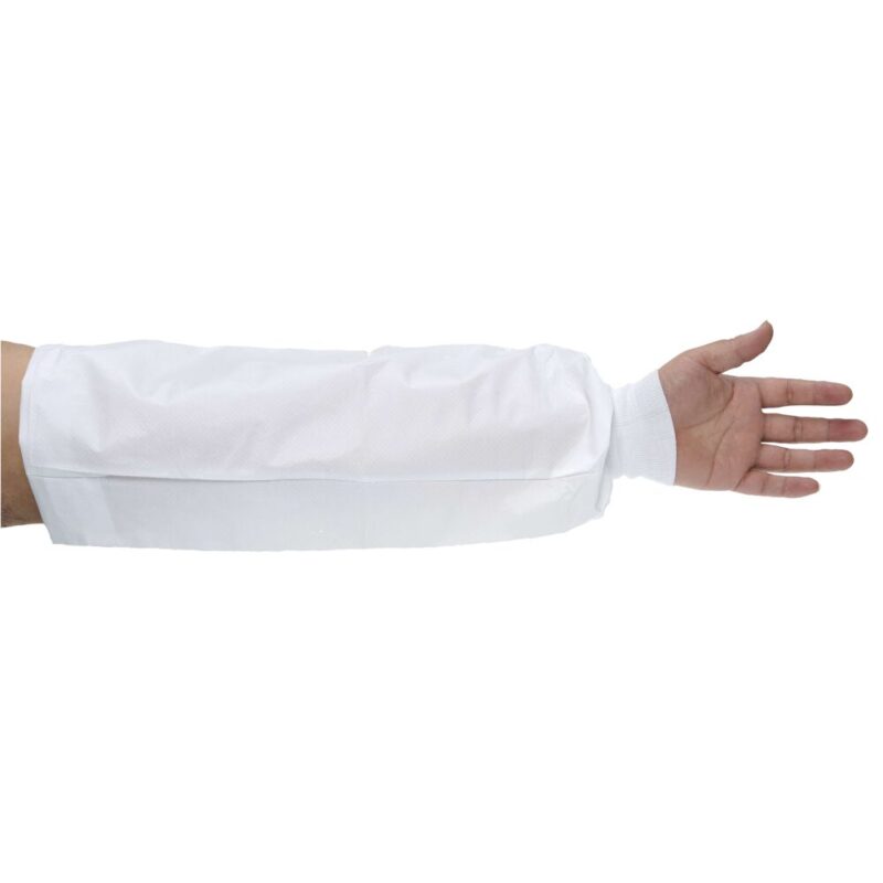 Portwest BizTex Microporous Sleeve with Knitted Cuff Type PB6 White ST47