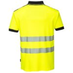 Portwest PW3 Hi-Vis Cotton Comfort Polo Shirt Short Sleeve