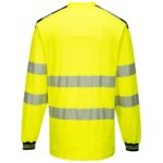 Portwest PW3 Hi-Vis Cotton Comfort T-Shirt Long Sleeve