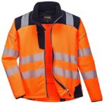 Portwest PW3 Hi-Vis Softshell - Orange/Navy