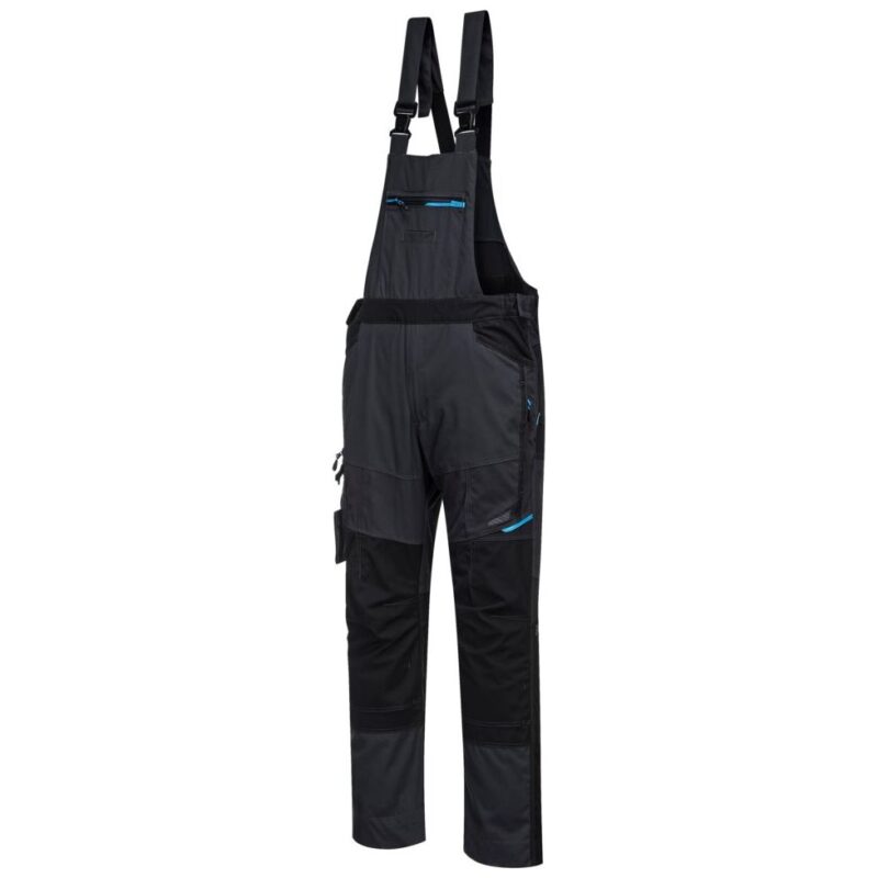 Portwest WX3 Bib and Brace - Metal Grey