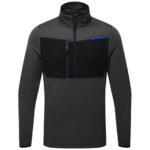 Portwest WX3 Half Zip Tech Fleece - Metal Grey