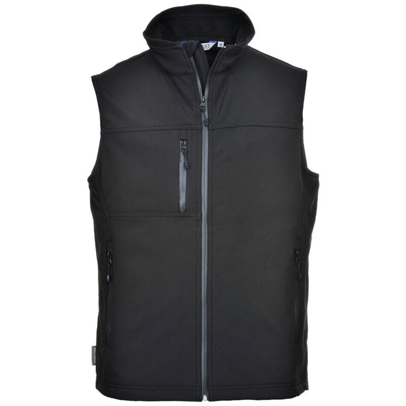 Portwest Softshell Gilet - Black