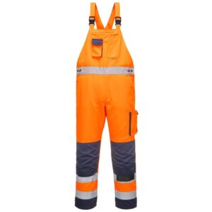 Portwest Dijon Hi-Vis Contrast Work Bib and Brace