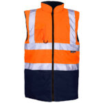 Supertouch Orange/Navy 2 Tone Bodywarmer