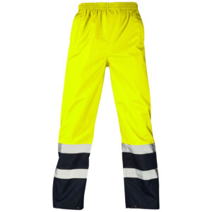 Supertouch Hi Vis Yellow 2 Tone Overtrousers