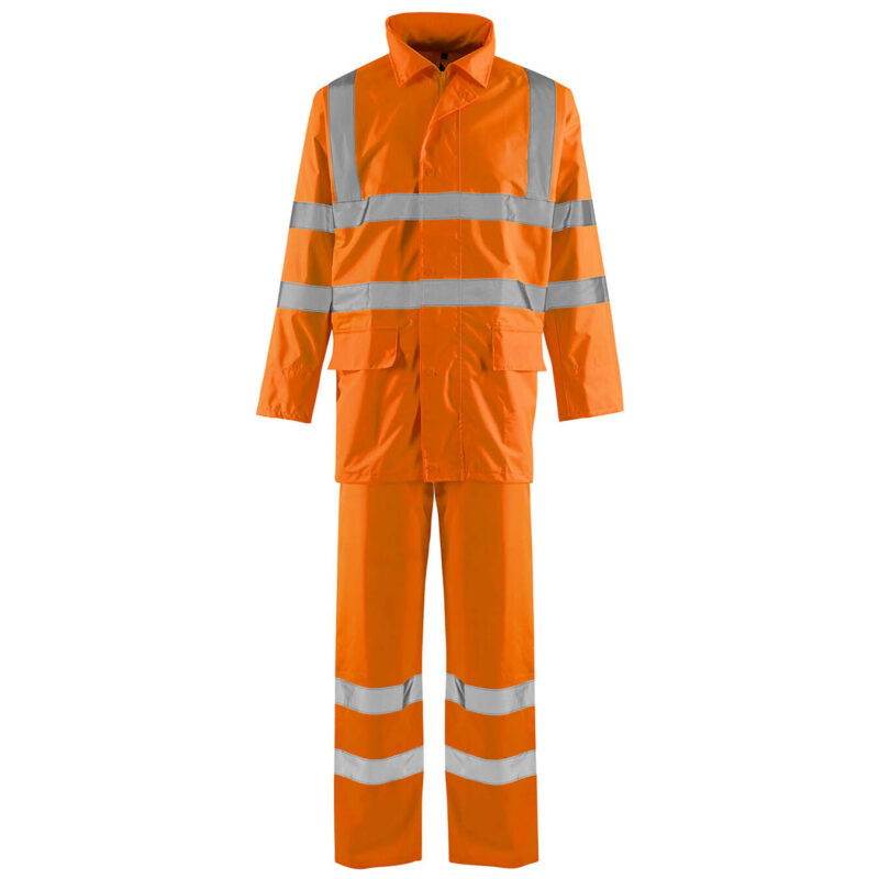 Supertouch Hi-Vis Orange Lite Rainsuit