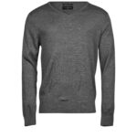 Tee Jays Men's V Neck Knitted Sweater