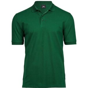 Tee Jays Men's Luxury Stretch Polo - Forest Green