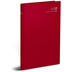 U. 2025 A4 Hardback Week To View Diary