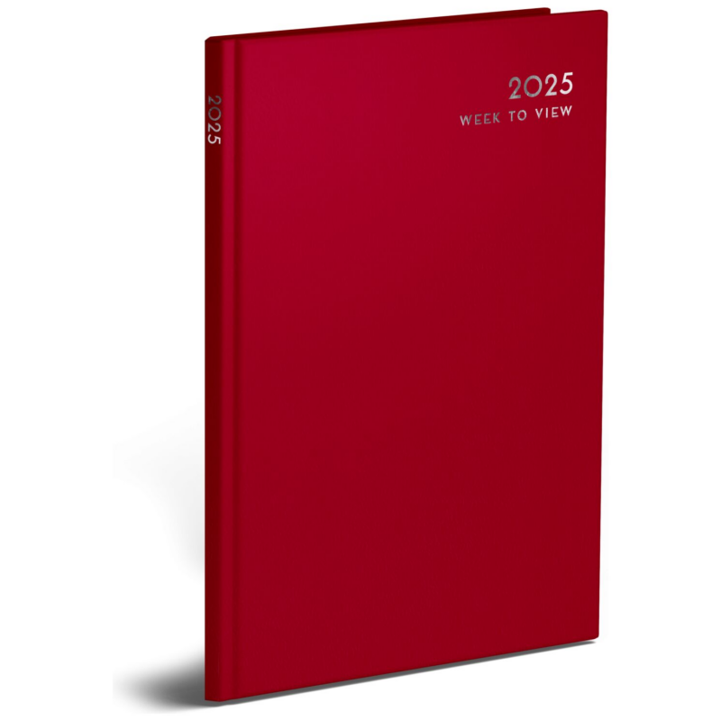 U. 2025 A4 Hardback Week To View Diary